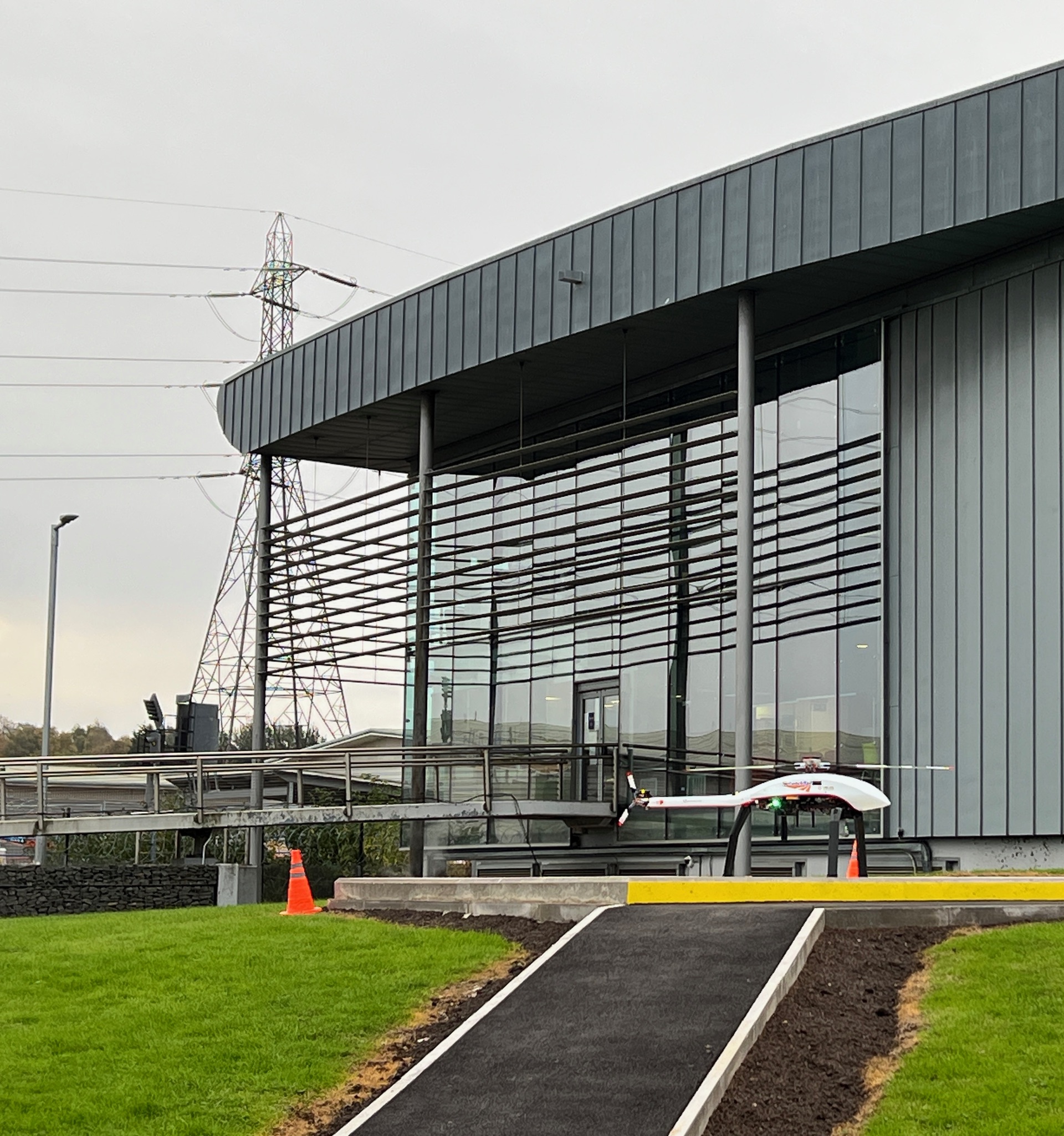 Dronecloud & RUAS Secure Landmark Approval for Long-Range Drone Flights Transforming Network Rail Operations-Drone-Launchpad-at-BROC